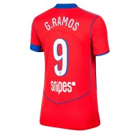 Stroje piłkarskie Paris Saint-Germain Goncalo Ramos #9 Koszulka Trzeciej dla damskie 2025-26 Krótki Rękaw